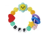 Infantino Hryzátko silikónové Friendship BFF / od narodenia (316790INF)