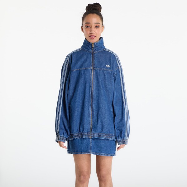 Mikina adidas Firebird Adilenium Track Top Denim Medium Vintage Denim XS