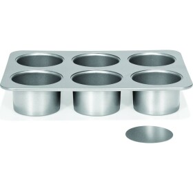 Forma na mini cheesecake 8 cm - Patisse - Patisse