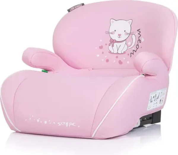 CHIPOLINO Podsedák Sonic i-Size 125-150cm Isofix, Kitten (SDKSN02506KI)