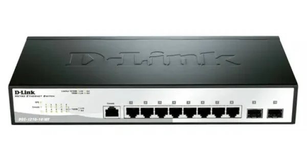 D-Link DGS-1210-10/ME/E / Switch / 10-portový / 10/100/1000 Mbps (DGS-1210-10/ME/E)