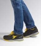 Bezpečnostná obuv Diadora GLOVE MDS LOW S3S FO HRO SR Veľkosť topánky: 35, Čierna