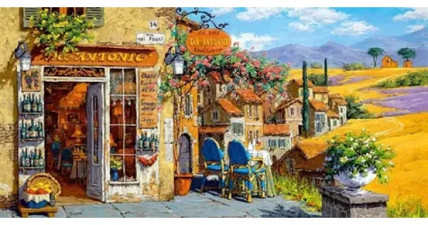 Castorland 400171 Puzzle Farby Toskánska