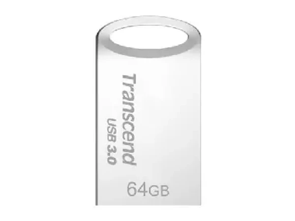 Transcend JetFlash 710S 64GB strieborná / Flash disk / USB 3.2 Gen 1 - (USB-A 3.0) (TS64GJF710S)