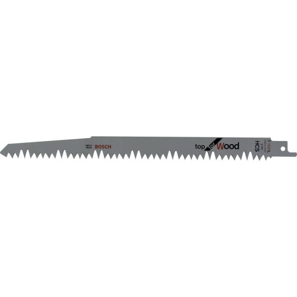 Bosch Accessories 2608650465 Sabre saw blade S 1531 L Top for Wood Dĺžka rezacieho listu 240 mm 25 ks; 2608650465