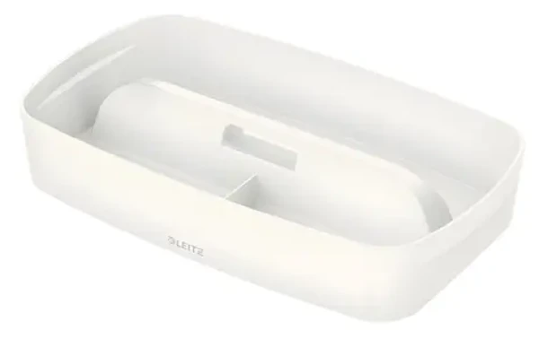Leitz MyBox Organizér s držadlom (S) biela / Organizér / ABS / vodeodolný / 30,7 x 18,1 x 5,6 cm (53230001)