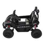 Mamido Detské elektrické autíčko Buggy SPEEDY 4x200W 24V čierne