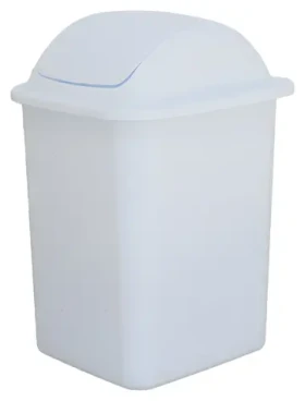 Belli e Forti FLIP výklopný odpadkový kôš 18 l biela / plast / 39 x 29 x 32 cm
