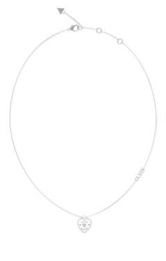 Guess Pôvabný oceľový náhrdelník Guess Amore JUBN05056JWRHT/U