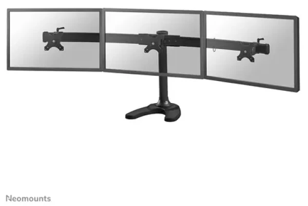 Neomounts TIS FPMA-D700DD3 čierna / Stolný držiak pre 3 monitory / 10-27" / VESA 75x75-100x100 / nosnosť 8 kg (FPMA-D700DD3)