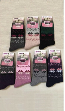 WiK GNG 002 Dámske ponožky Angora 317 35-42 černá 35-38