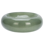 MADAM STOLTZ Sklenená miska Green Ø 33 cm
