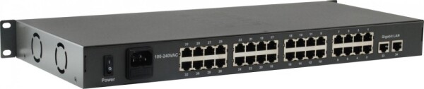 LevelOne LevelOne Switch 34x FE FGP-3400W760 2xGE 19" 760W 32xPoE