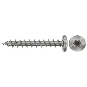 Fischer 574100 skrutky do drevotriesky 4.5 mm 35 mm TX Nerezová oceľ 200 ks; 574100