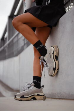 Dámske ponožky s 90's Baby Black 37-41