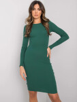 Dámske šaty RV SK 5131.18P tmavo zelené - FPrice L