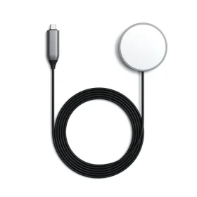 Satechi bezdrôtový nabíjací magnetický kábel USB-C sivá / 7.5W / 1.5m (ST-UCQIMCM)
