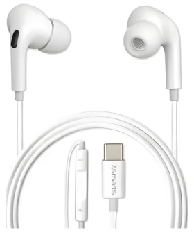 4smarts Melody Digital Basic biela / Slúchadlá / Do uší / USB-C / integrovaný DAC (465590)