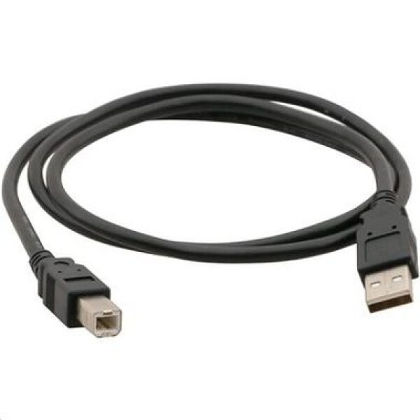 C-TECH Kábel USB2.0 AB 1.8m čierna (CB-USB2AB-18-B)