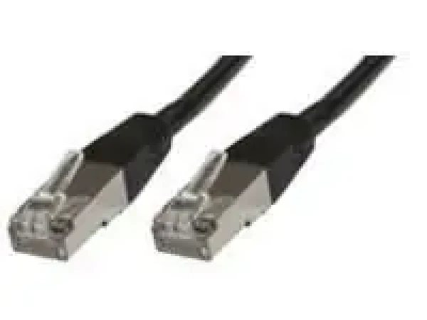 MicroConnect CAT5e F/UTP 5m CCA čierna / PVC (B-FTP505S)
