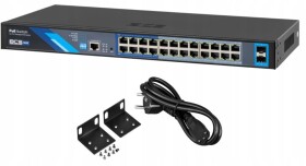 BCS BCS-B-SP24G-2SFP-M BCS BASIC Switch zarządzalny 24x PoE, 2xSFP