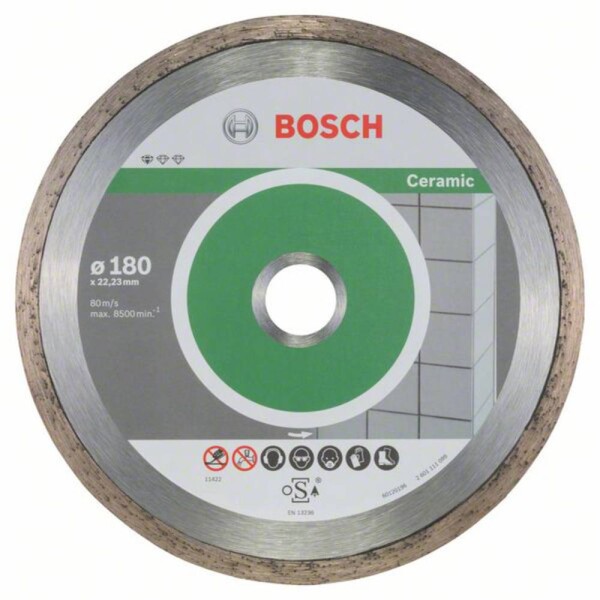 Bosch Accessories 2608603233 diamantový rezný kotúč Priemer 180 mm 10 ks; 2608603233