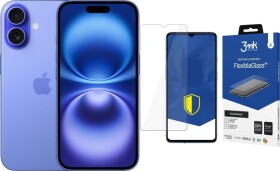 Apple iPhone 16 128GB Ultramarine (MYEC3) + FlexibleGlass