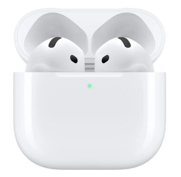 Apple AirPods 4 s aktívnym potlačením hluku biela (2024) / bezdrôtové slúchadlá / ANC / Bluetooth / výdrž až 30 hodín (MXP93ZM/A)