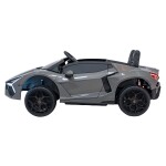 Mamido Detské elektrické autíčko Lamborghini Revuelto XL 24V 4x200W šedé