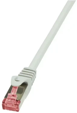 LogiLink PrimeLine CAT6 sivá / Patch kábel / S/FTP / 1 m / RJ-45 (CQ2032S)