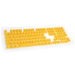 Ducky Double-Shot Keycap Set / PBT / žltá / 109 kláves / DE (DKSA109-DEPDYDYYWO1)