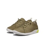 Detské barefoot kompromisné tenisky KEEN KNX LACE YOUTH martini olive/evening primrose - 32/33