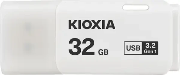 KIOXIA TransMemory U301 32GB biela / Flash Disk / USB 3.2 (LU301W032GG4)