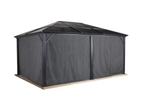 Sojag Meridien 12x16 365x485x270 cm sivá
