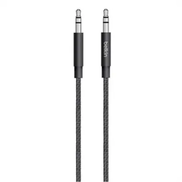 Belkin 3.5mm Jack M/M Metallic MIXIT / 1.2m / čierny (AV10164bt04-BLK)