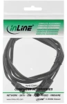 InLine Y audio kábel Jack 3,5 mm - 2x Jack 3,5 mm čierna / Audio kábel / Y-rozbočovač / 2 m (99300B)