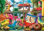 Trefl - Puzzle - Premium PLUS Tea Time: Svet vtákov