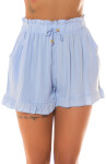 Sexy Musthave Summer Highwaist Shorts babyblue S/M