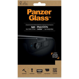 PanzerGlass Privacy Case Friendly CamSlider AB Tvrdené sklo pre iPhone 13 amp; 13 Pre čierna (5711724127489)