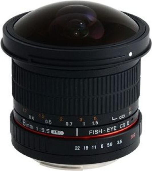 Samyang 8mm f/3.5 Aspherical IF MC Fish-eye CSII Nikon AE