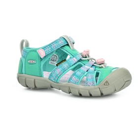 Keen seacamp ii bright aqua/pink-a-boo k (cnx) športové sandále 26 EUR