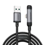 Joyroom S-A56 EnjoyX Series 90° Nabíjací kábel USB-A (M) - Lightning (M) 3A 1.2m čierna (6956116764685)