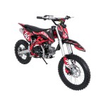 Mamido Detská benzínová motorka RamiGO ULTRA 66 125CC červená