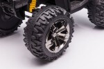 Mamido Detská elektrická štvorkolka ATV Power 4x4 žltá