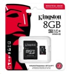 Kingston microSDHC 8GB Industrial UHS-I V30 U3 Class 10