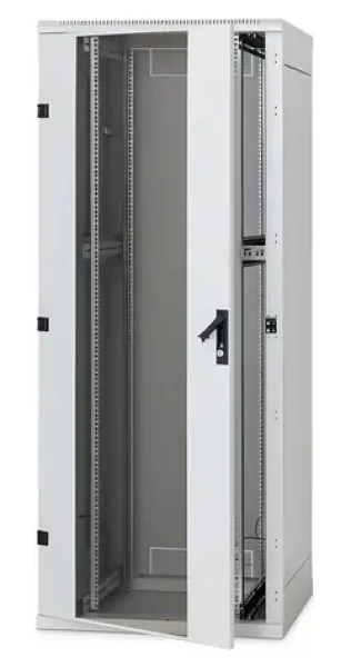 Triton RMA-42-L61-BAX-N1 / Stojanový rozvádzač / 42U / 600x1000 mm / perforované dvere / čierny (RMA-42-L61-BAX-N1)