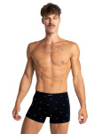 Lama boxerky M-1074 SZ A'2 M-2XL černo-zelená L