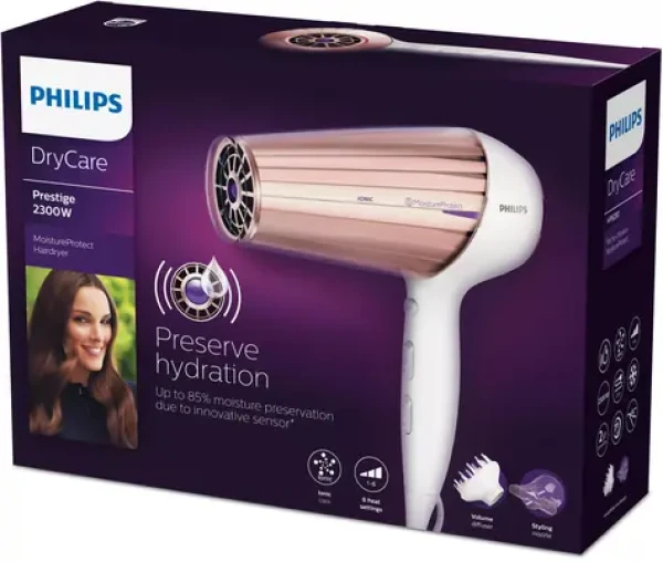 Philips HP 8280/00 biela / Sušič vlasov / 2300 W (HP8280/00)