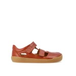 Detské barefoot sandále CRAVE SHELLWOOD Cognac, hnedá - 31