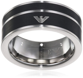 Emporio Armani Moderné oceľový prsteň EGS2032040 mm